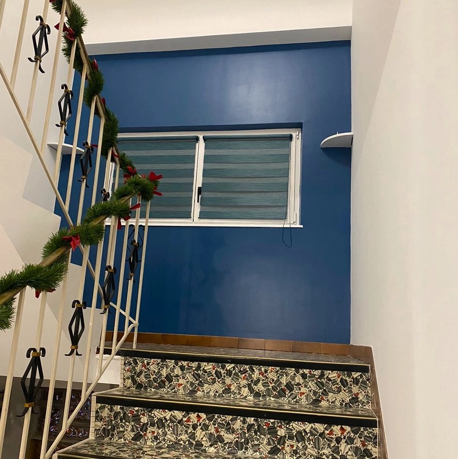 Peinture de cage d'escalier